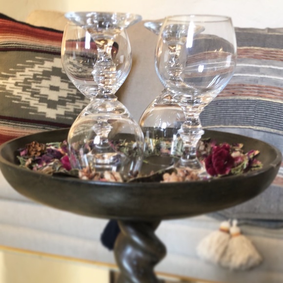 Set of Four Crystal Cordial Glasses - Picture 8 of 14